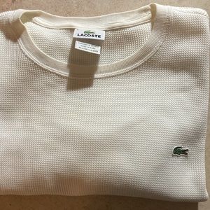 ❤️Lacoste Long sleeve Waffle size 5